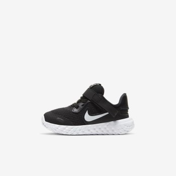 Nike Revolution 5 FlyEase - Babe Futócipő - Fekete/Fehér/Fekete/Fehér